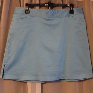 Lady Hagen Light Blue Skirt Skort Golf Size 12